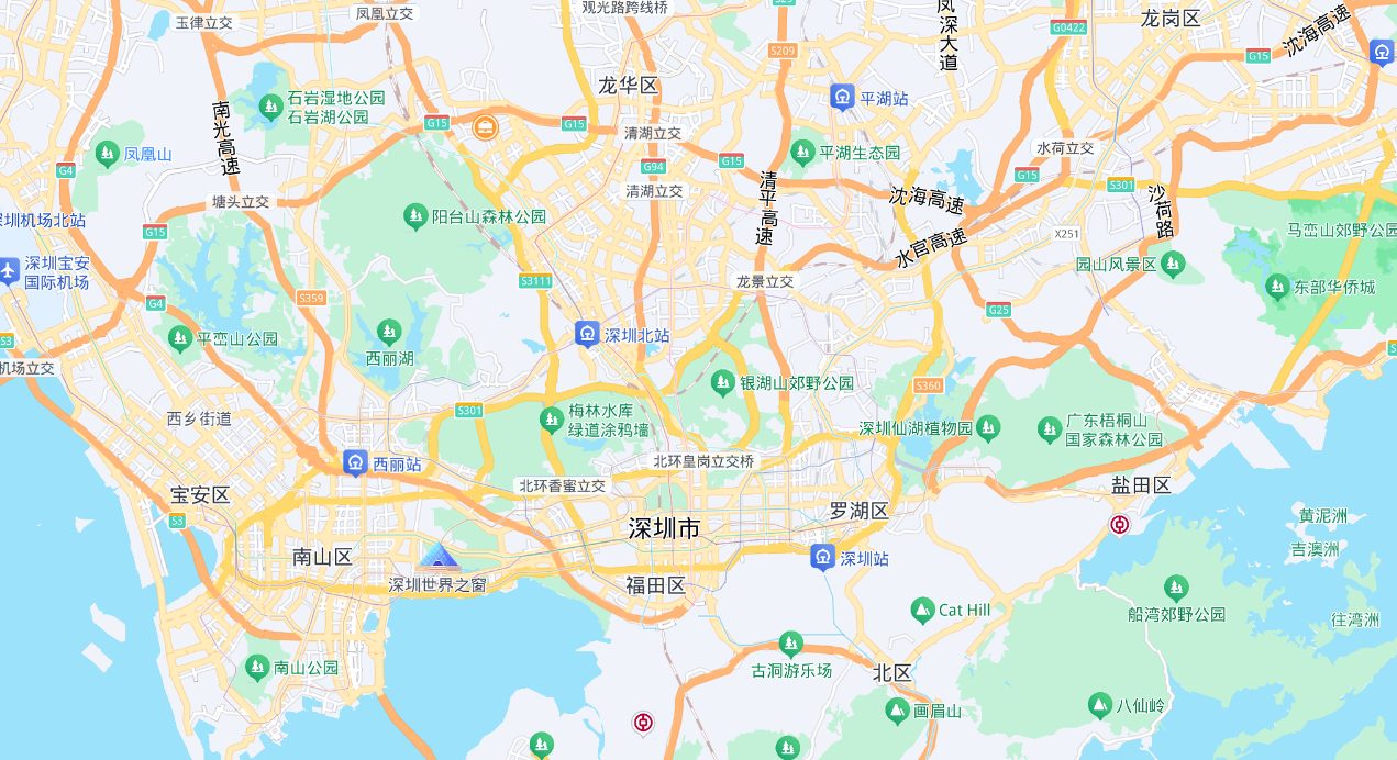 公司地理位置图